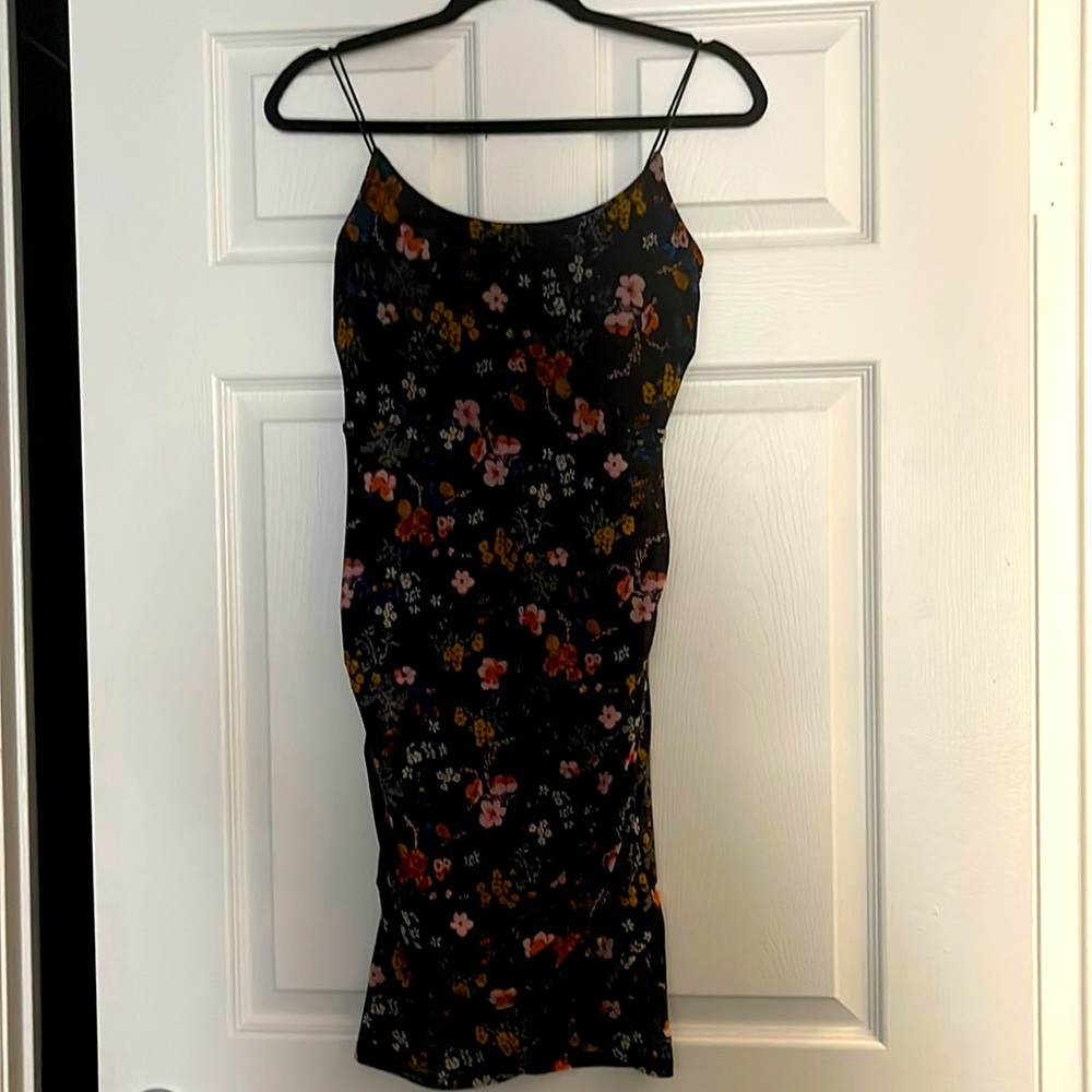 Floral mini dress